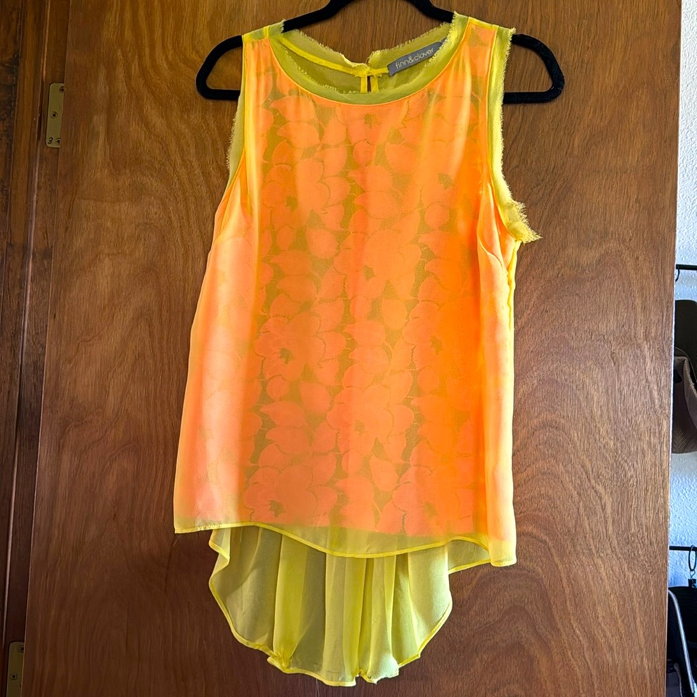 Yellow tank